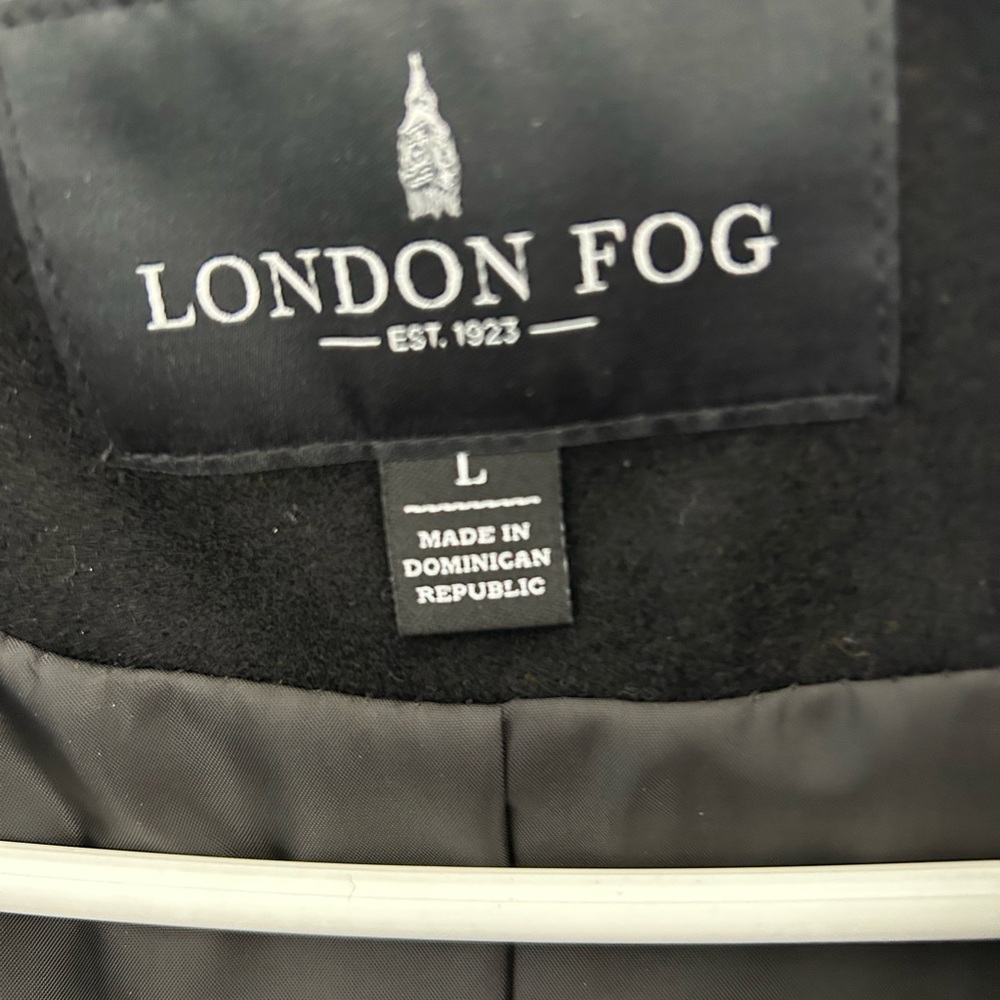New London Fog Women’s Black Coat - Size Large